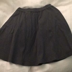 Gray knit skirt WORN ONCE